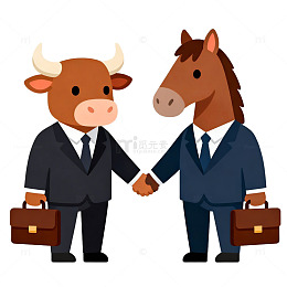 卡通牛马商务合作