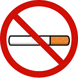 禁止吸烟标志图案