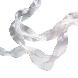 飘逸白纱动态效果素材