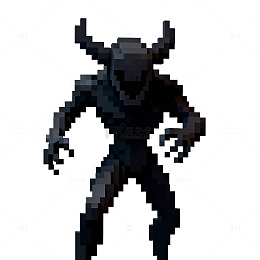 像素风格战士形象游戏角色设计素材