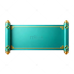 古典卷轴装饰图案设计素材