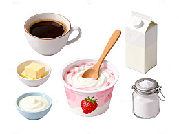 清新早餐美食片