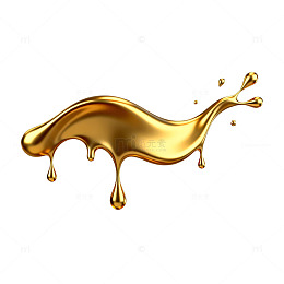 金色液体动态效果图片