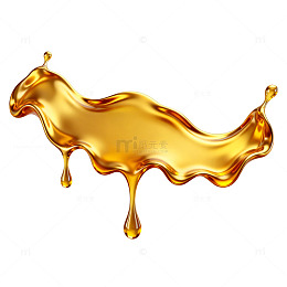 金色液体动物造型创意艺术