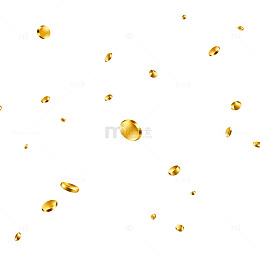 金滴散落背景设计素材