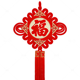 中国结福字装饰挂件