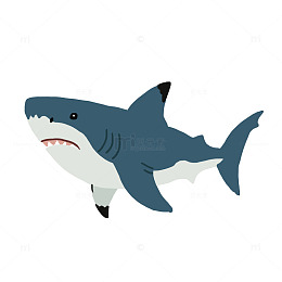 海洋生物鲨鱼鱼类免抠元素