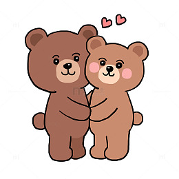 情人节爱情动物元素