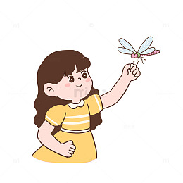 春天昆虫蜻蜓春季免抠元素