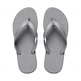 简约灰色拖鞋产品展示图