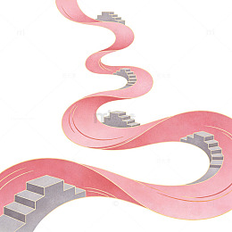 抽象螺旋楼梯艺术设计