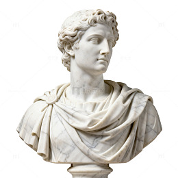 古典雕塑女性人像大理石雕像