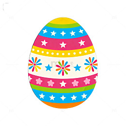 彩蛋节庆图案设计