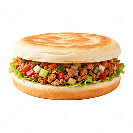 汉堡美食快餐小吃