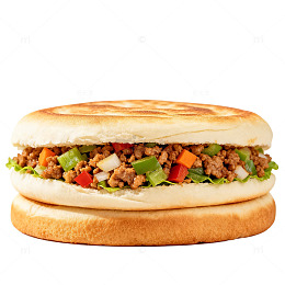 美味汉堡快餐食品图片