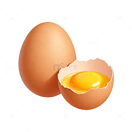 写实鸡蛋插画素材