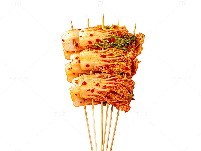 串烧金针菇美食片