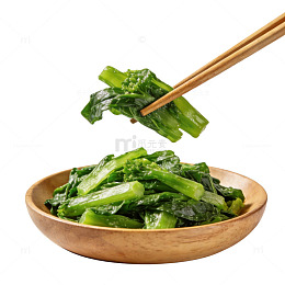 清新蔬菜筷子夹取图