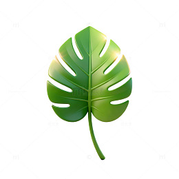 绿色植物叶片矢量设计素材