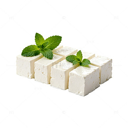 清新简约豆腐美食片