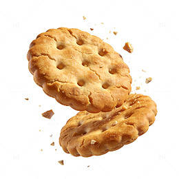 金黄饼干美味零食插图