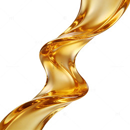 金液流动艺术效果流体设计素材