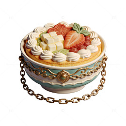 精致蛋糕装饰图案设计素材