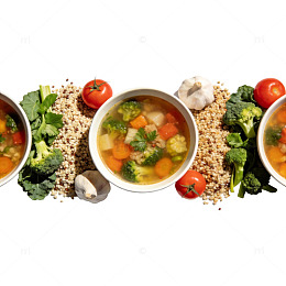 健康蔬菜汤美食