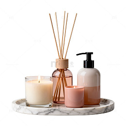 简约风格家居香薰用品组合