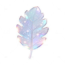 梦幻玻璃叶装饰艺术