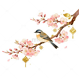 花鸟图中式装饰画