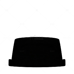 简约黑色帽子剪影