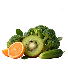 清新蔬菜水果组合