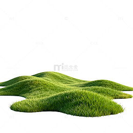 草丘景观三维渲染图