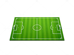 简约足球场布局平面图