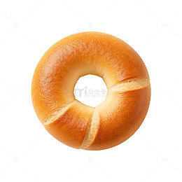 贝果面包美食片