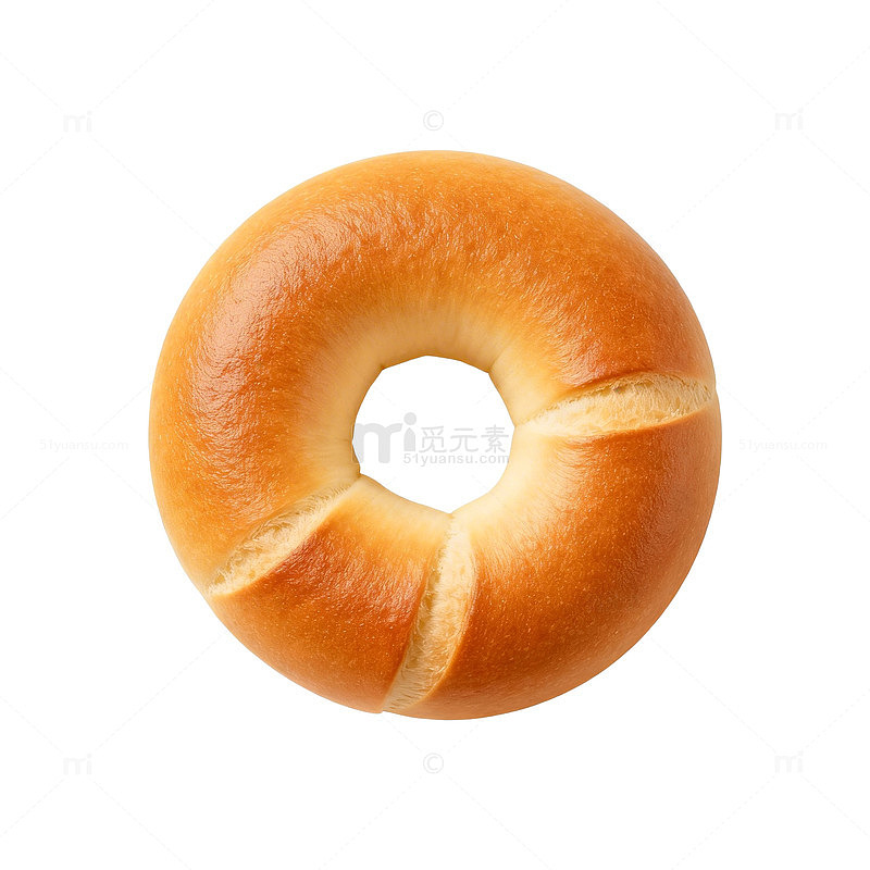 贝果面包美食片
