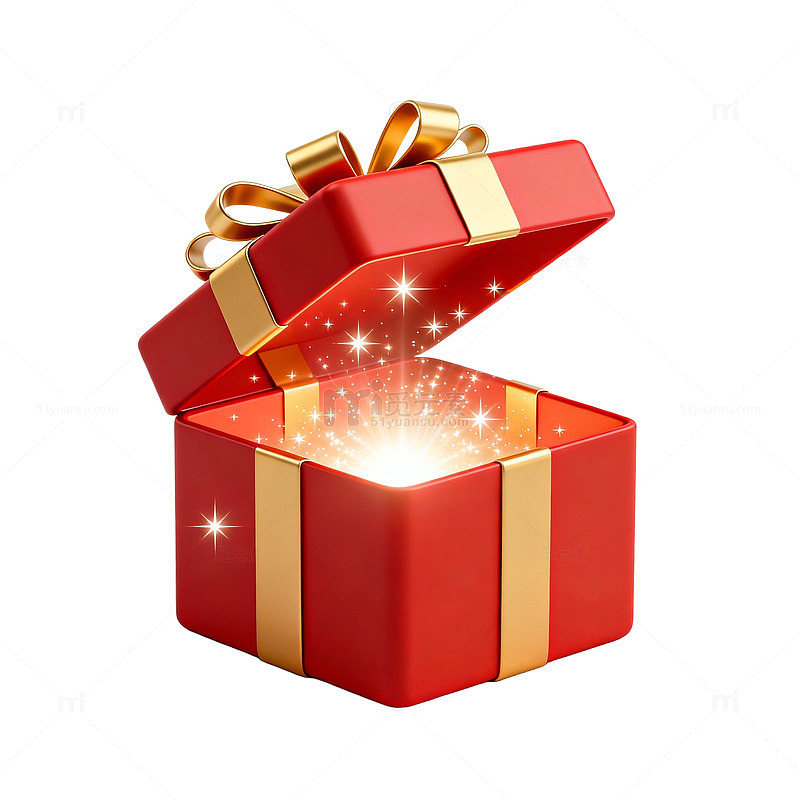 闪亮礼物盒惊喜打开