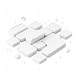 立体方块抽象设计素材