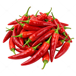 红辣椒特写食材