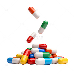 药丸堆叠胶囊下落