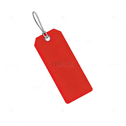 红色标签吊牌设计元素