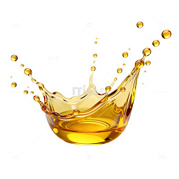 金黄油滴飞溅矢量素材