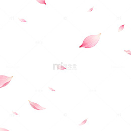 粉色花瓣飘落片