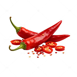 鲜红辣椒特写