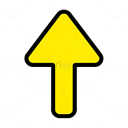 简约箭头指示标志图标