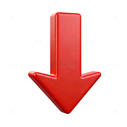 红色箭头指示图标矢量素材