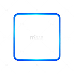 蓝光科技边框图形设计元素