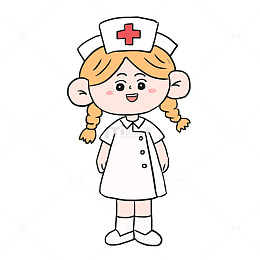 劳动节护士职业免抠元素