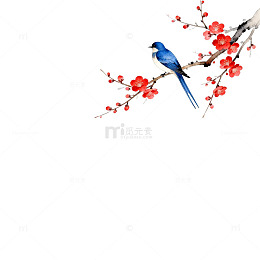 水墨花鸟画